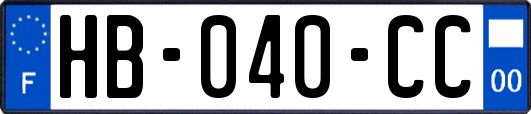 HB-040-CC