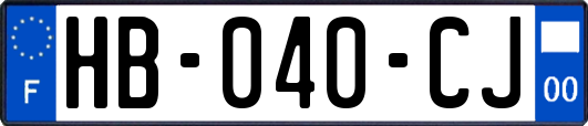 HB-040-CJ