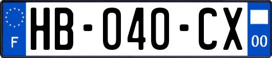 HB-040-CX