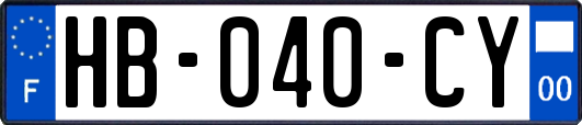 HB-040-CY