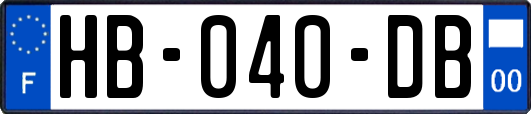 HB-040-DB