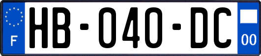 HB-040-DC