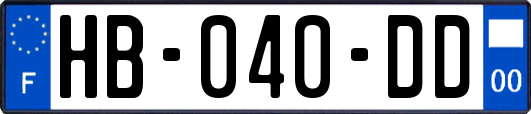 HB-040-DD