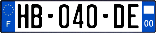 HB-040-DE