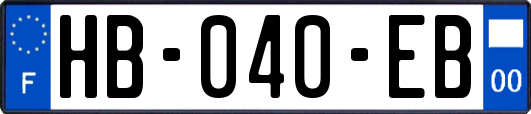 HB-040-EB