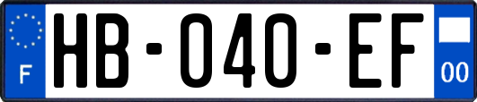 HB-040-EF