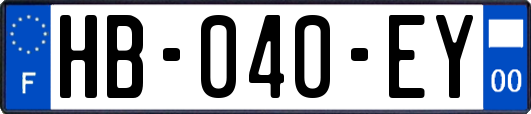 HB-040-EY