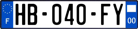 HB-040-FY
