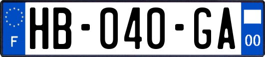 HB-040-GA