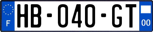 HB-040-GT