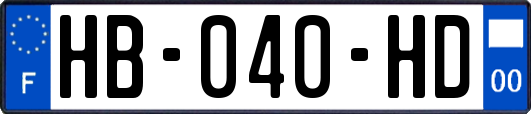 HB-040-HD