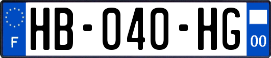 HB-040-HG
