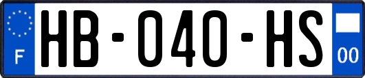 HB-040-HS