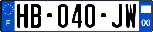 HB-040-JW