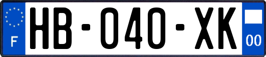 HB-040-XK