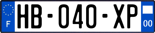 HB-040-XP