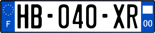 HB-040-XR