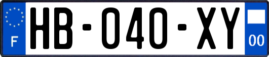 HB-040-XY