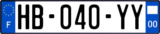 HB-040-YY