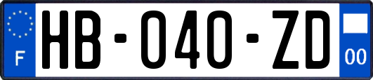 HB-040-ZD