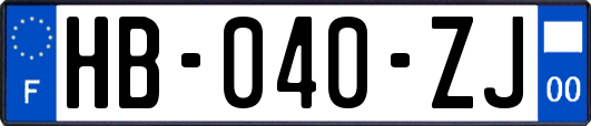 HB-040-ZJ