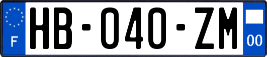 HB-040-ZM