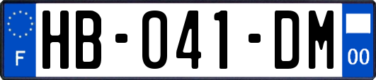 HB-041-DM