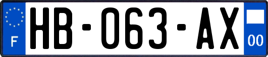 HB-063-AX