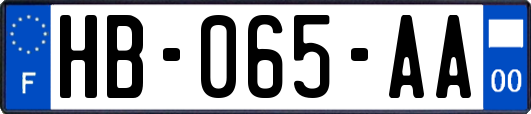 HB-065-AA