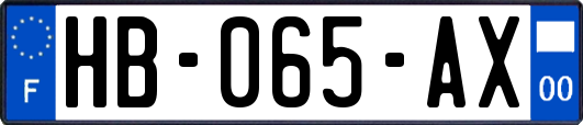 HB-065-AX