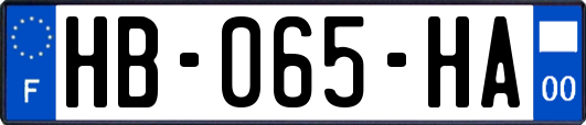 HB-065-HA