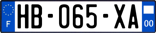 HB-065-XA