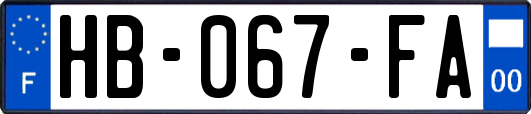 HB-067-FA