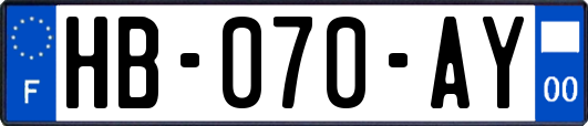 HB-070-AY