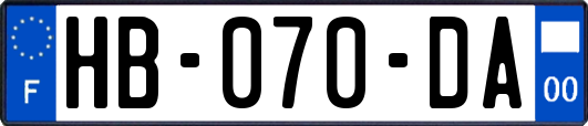 HB-070-DA