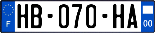 HB-070-HA