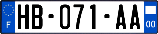 HB-071-AA