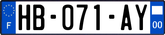 HB-071-AY