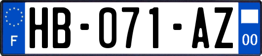 HB-071-AZ