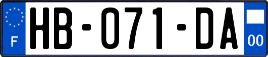 HB-071-DA