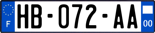 HB-072-AA