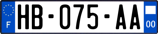 HB-075-AA