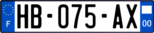 HB-075-AX