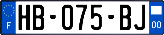 HB-075-BJ