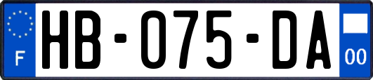 HB-075-DA