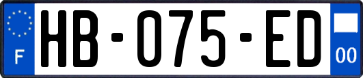 HB-075-ED