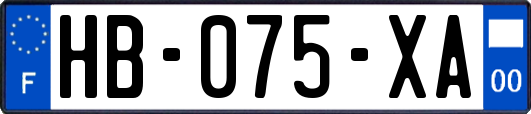 HB-075-XA