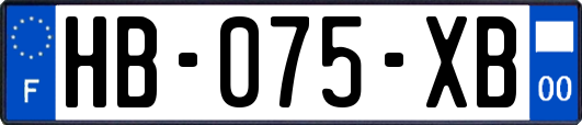 HB-075-XB