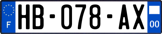 HB-078-AX