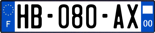 HB-080-AX